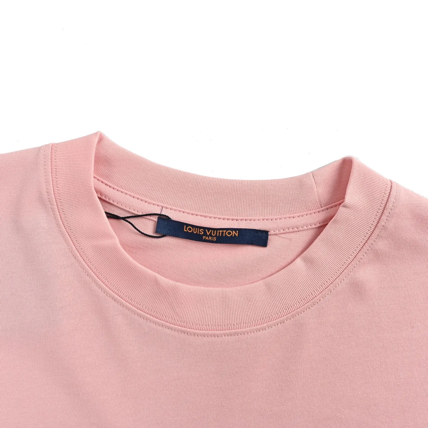 Louis Vuitton/Louis Vuitton three-dimensional embossed logo short sleeves